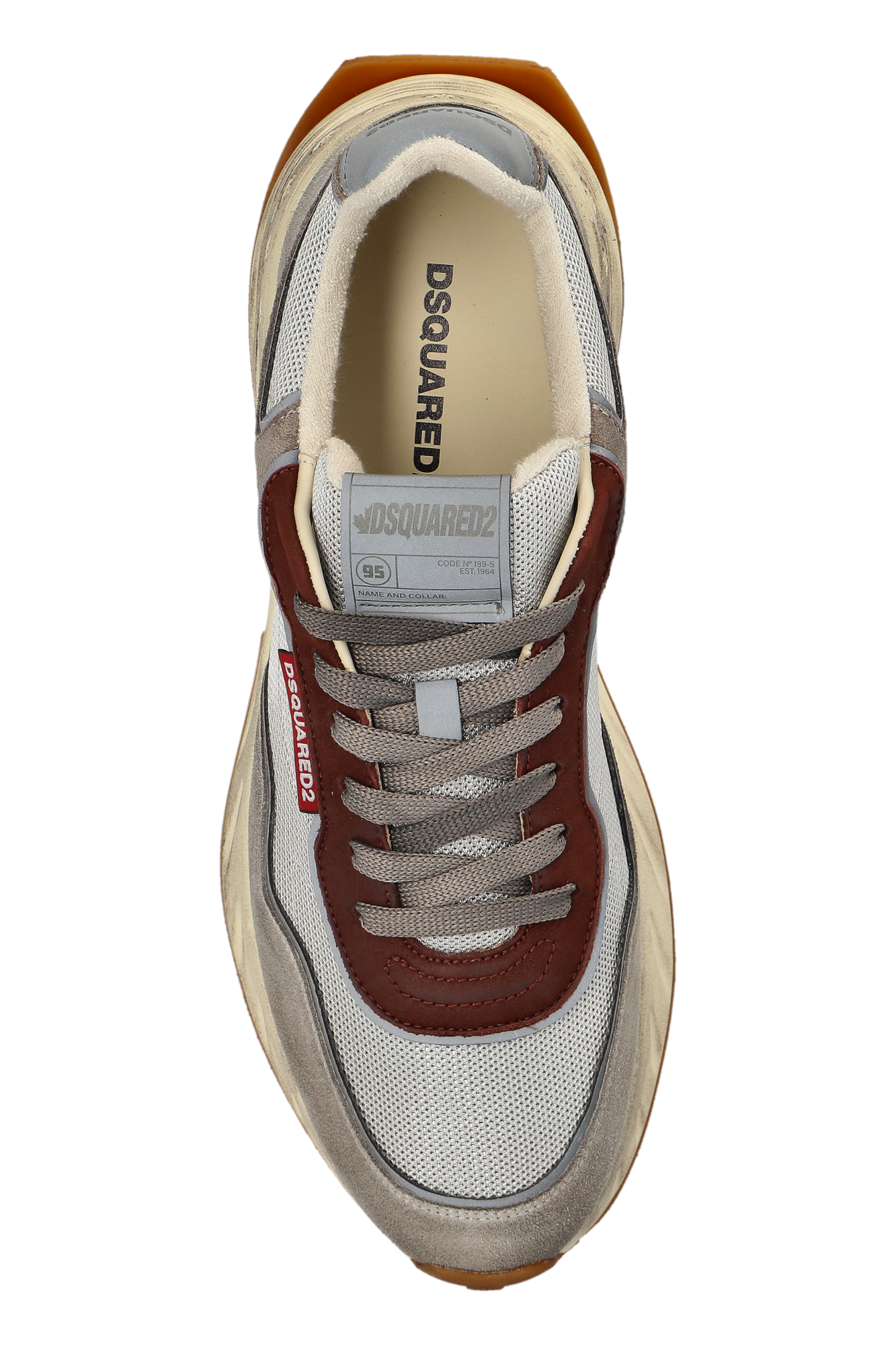 Grey Sneakers Sprinter Dsquared2 - Vitkac AS